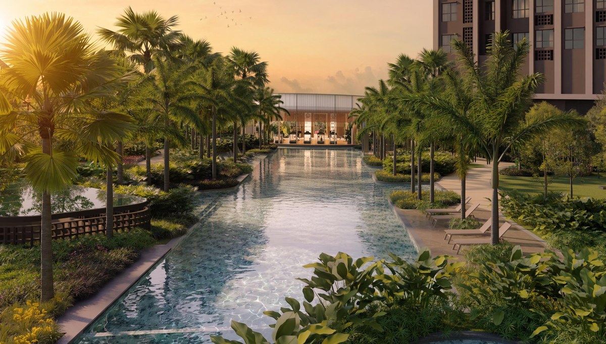 Lap Pool · Artist’s impression